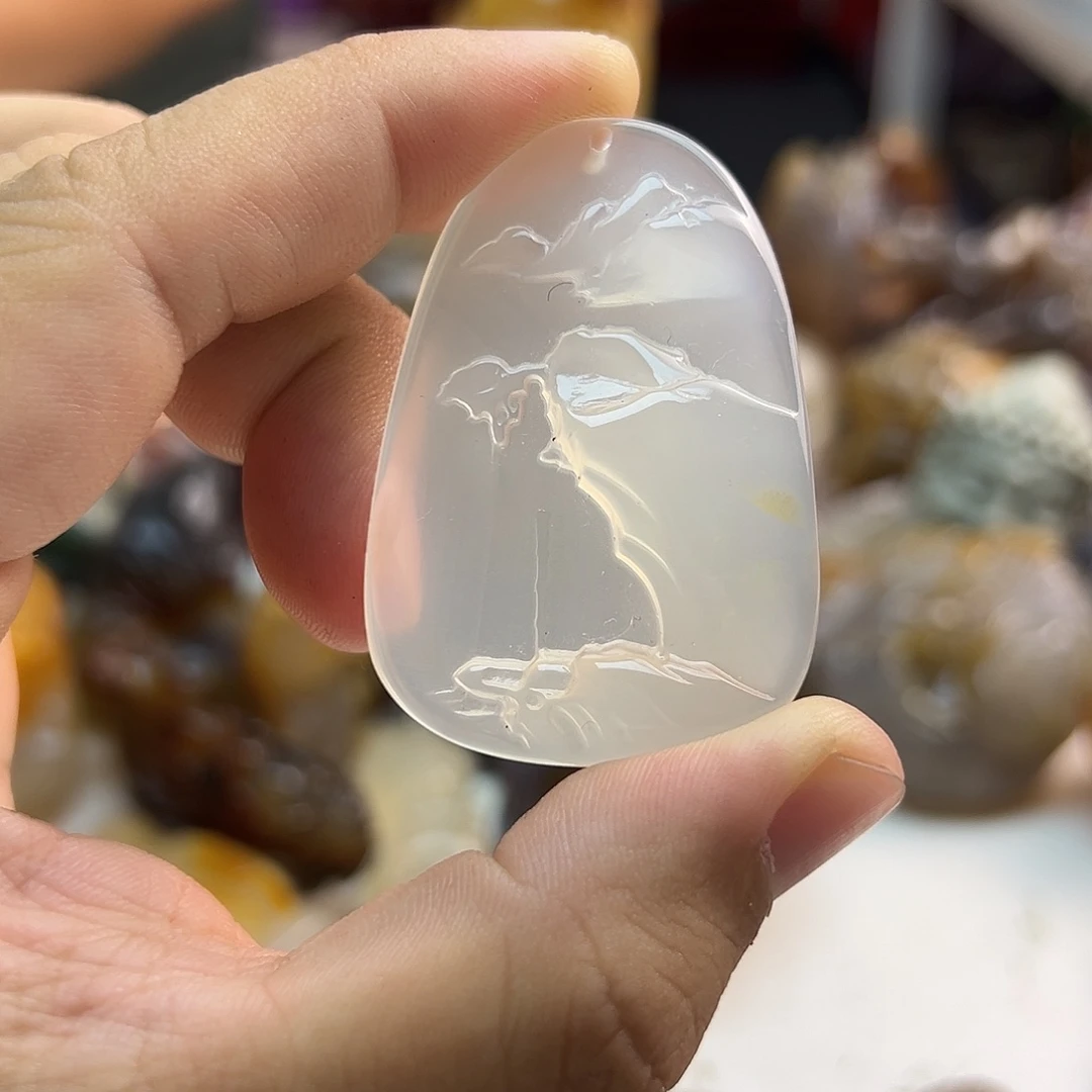 玛瑙/玉髓未镶嵌颈饰
