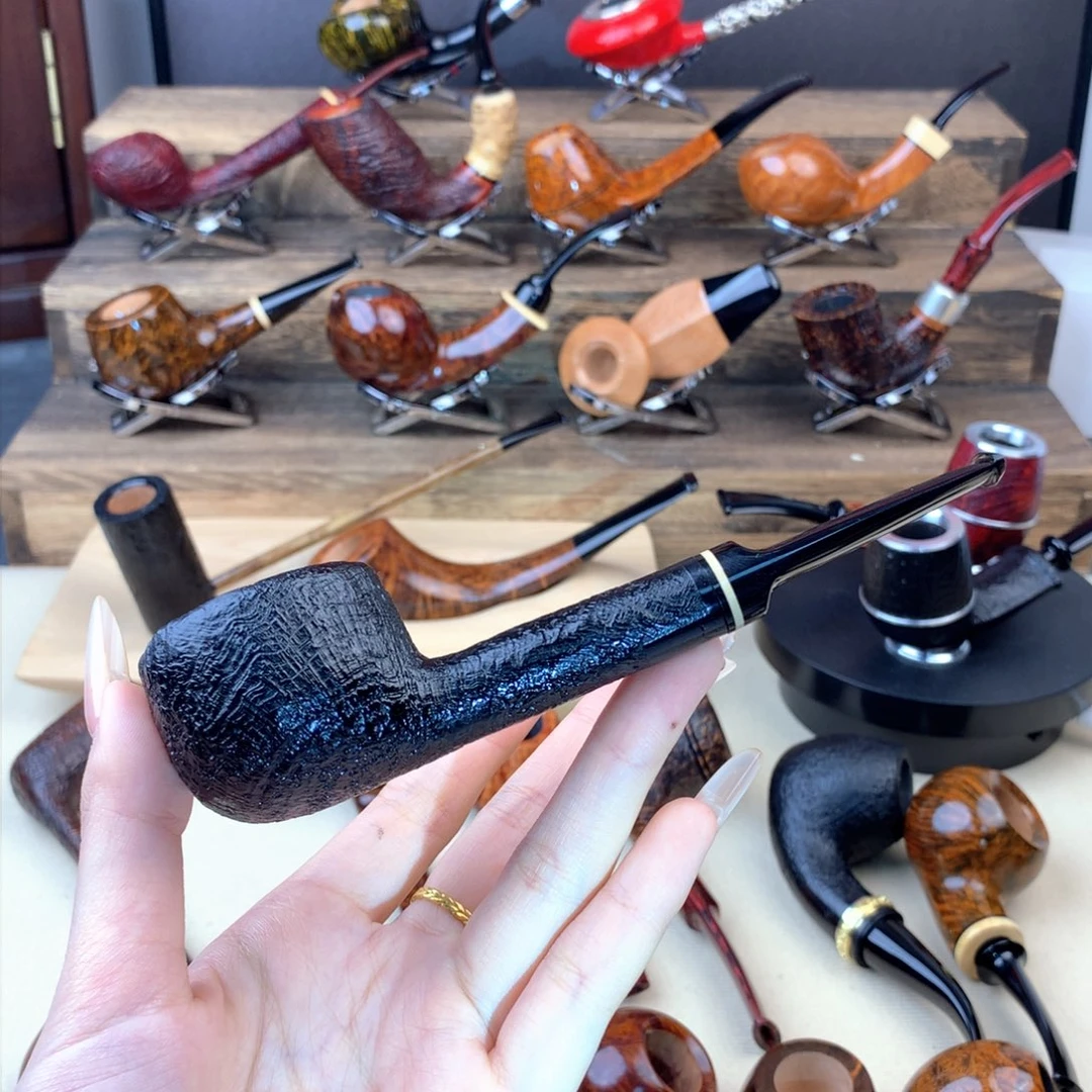 杜*九高品质石楠木烟斗