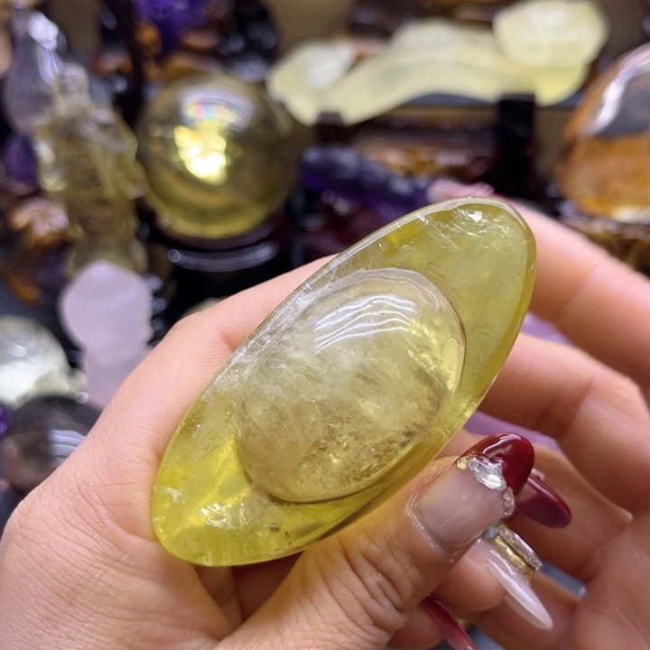 水晶摆件未镶嵌禾*摆件