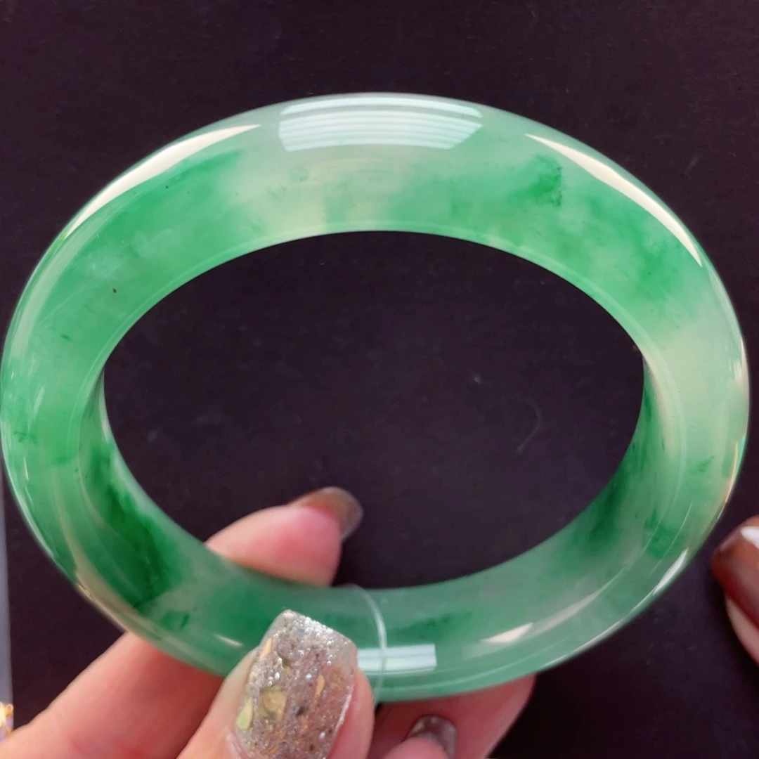 石英质玉未镶嵌手镯57-58