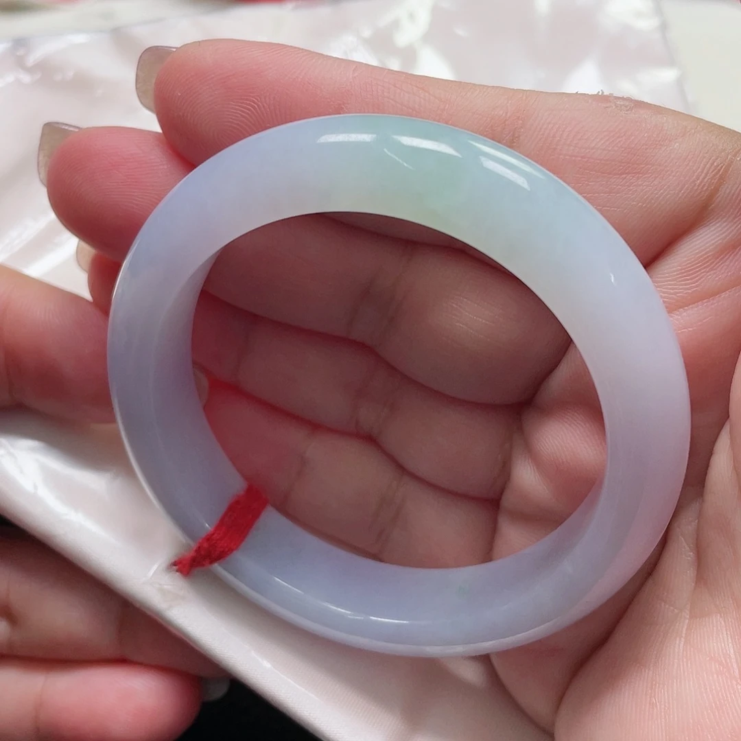 未镶嵌手镯（圆镯）翡翠缅甸翡翠手镯52圈