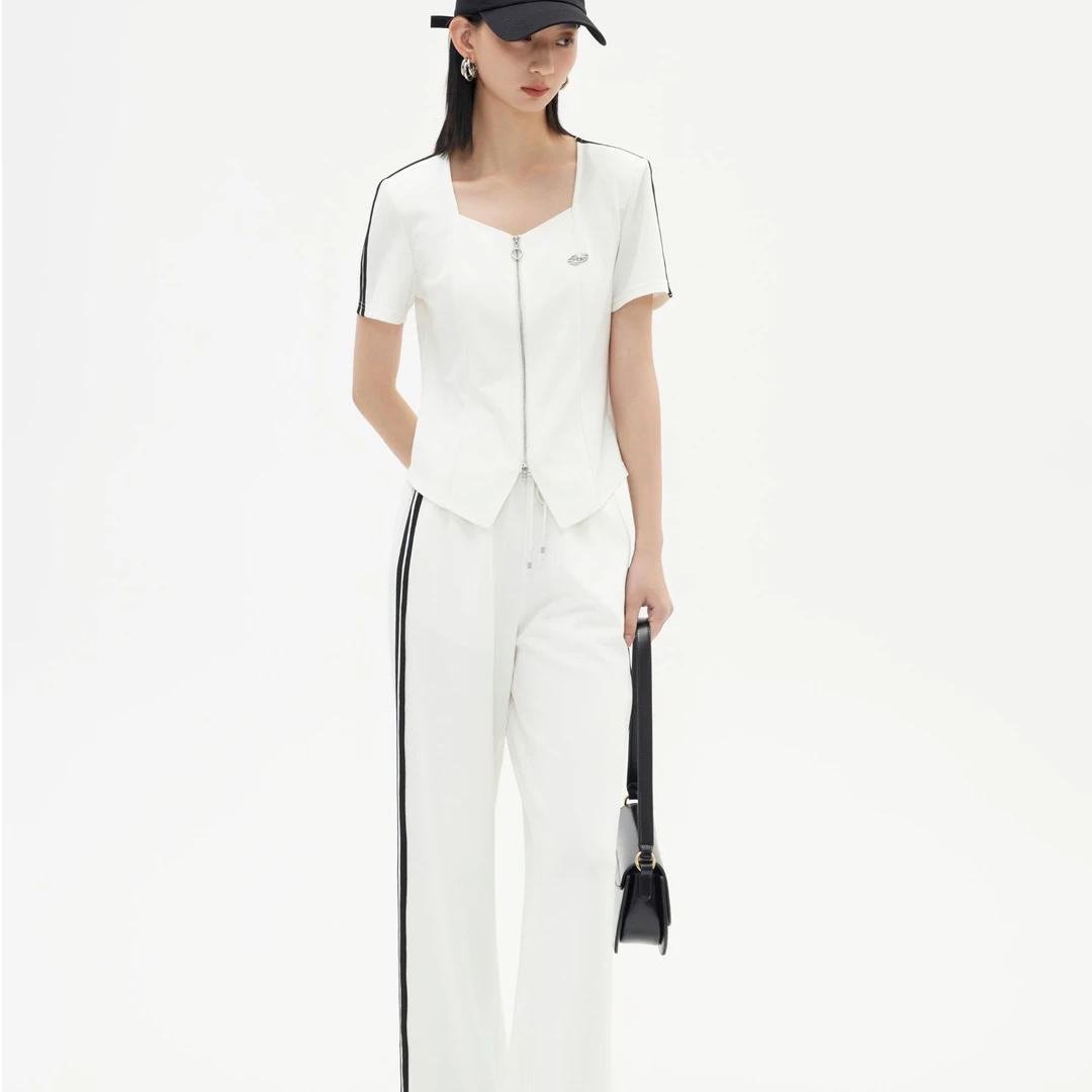 【佐色】百搭休闲阔腿裤（224337329）