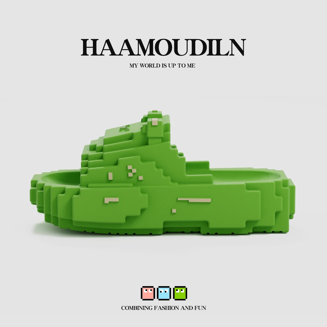 暖之缘儿童积木拖鞋夏季新款男童女童卡通洗澡防滑亲子中大童凉拖