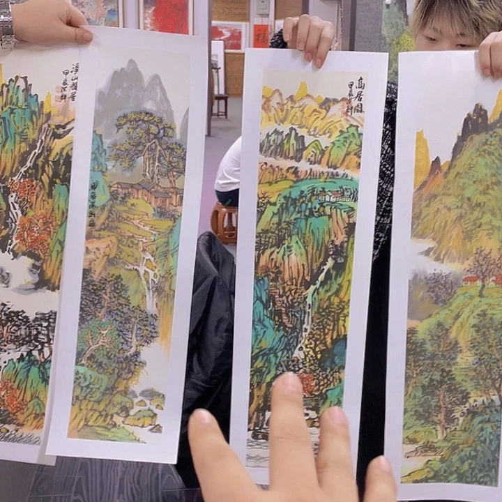 国画宋庄的一个小镇