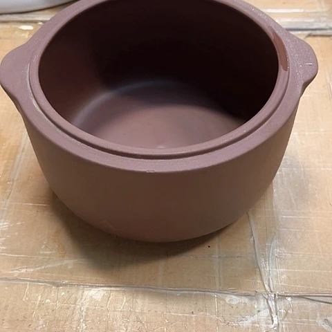 微瑕，不能明火，长度15厘米，高度8无盖炖盅1个