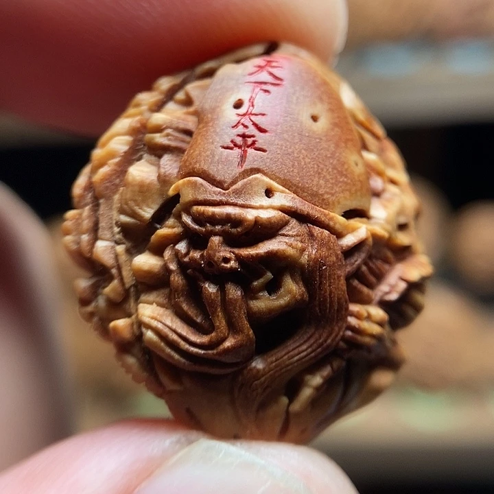 桃核双面黑白无常