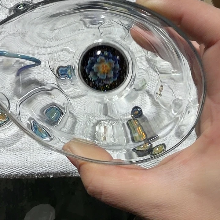 手工艺品玻璃玻璃茶器天剑碧色