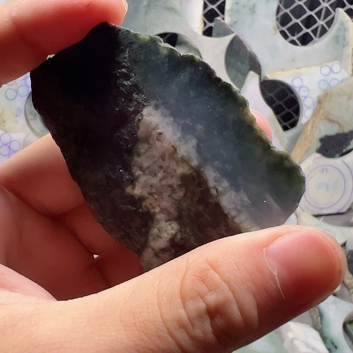 打***三翡翠未镶嵌颈饰纯天然缅甸翡翠