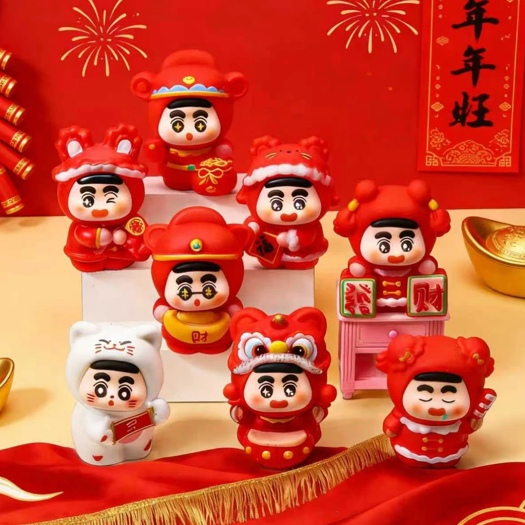 新年幸运小新创意DIY饰品