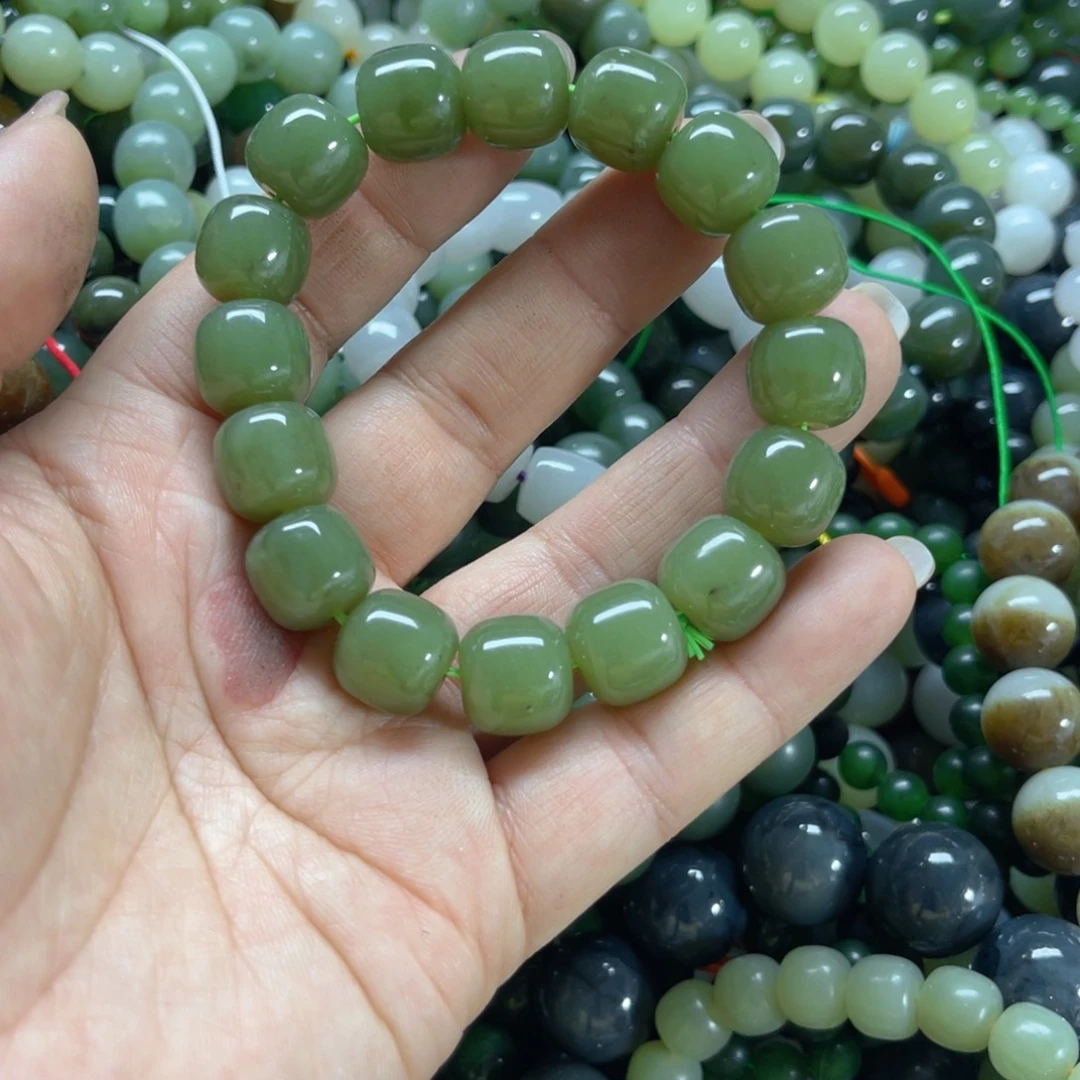 和田玉手链未镶嵌