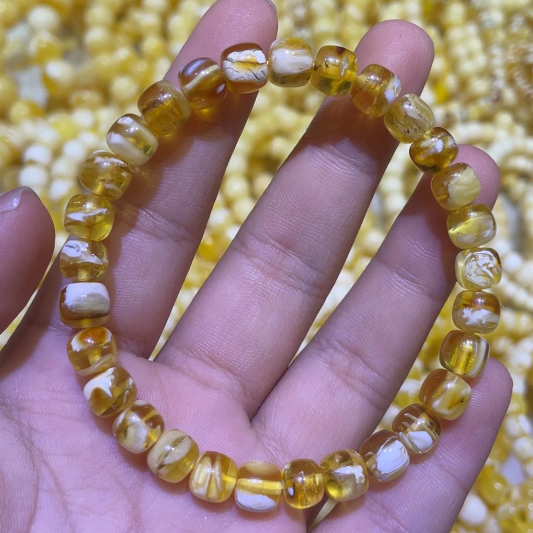 蜜蜡未镶嵌珠宝奇石7.4m