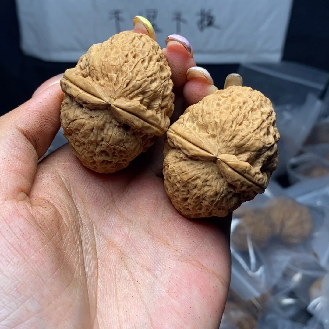 文玩核桃把件91号45mm