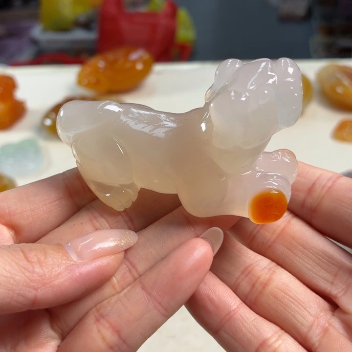 玛瑙/玉髓未镶嵌吊坠(不含链)