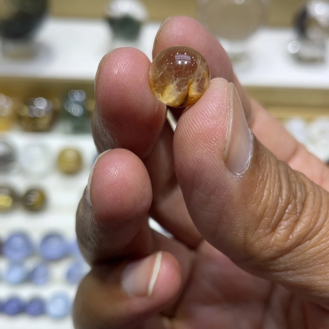 非***墨水晶珠宝半成品未镶嵌