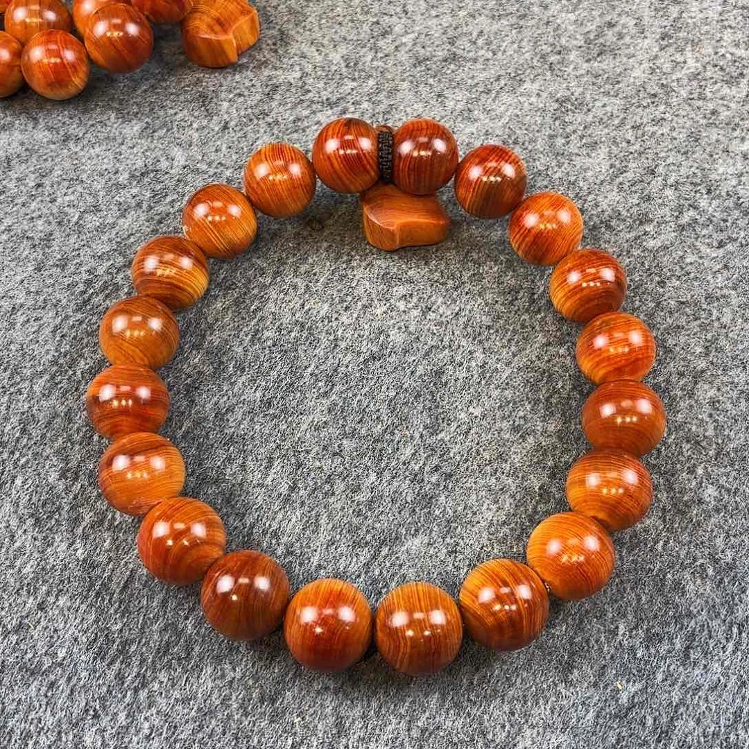 崖柏太行崖柏沉水手持2.5巨霸款20颗精配饰