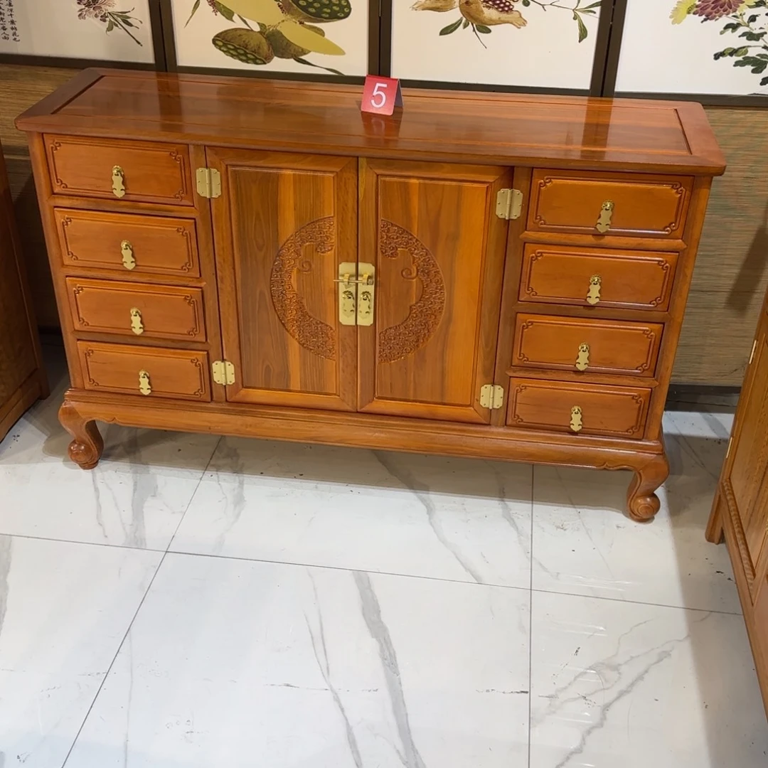 花梨木类成套家具越南花梨138✖️40高86餐边柜