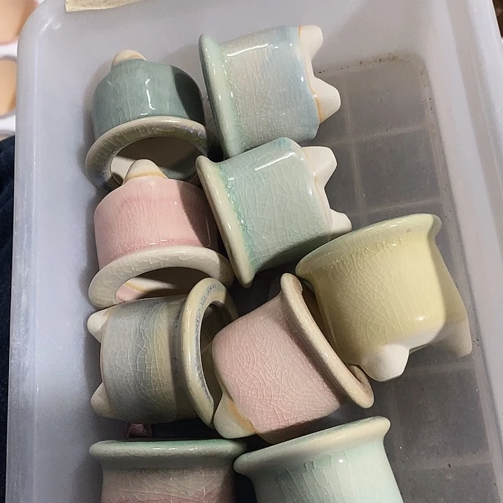 红陶【满10米包邮默认微瑕疵】6个浮力