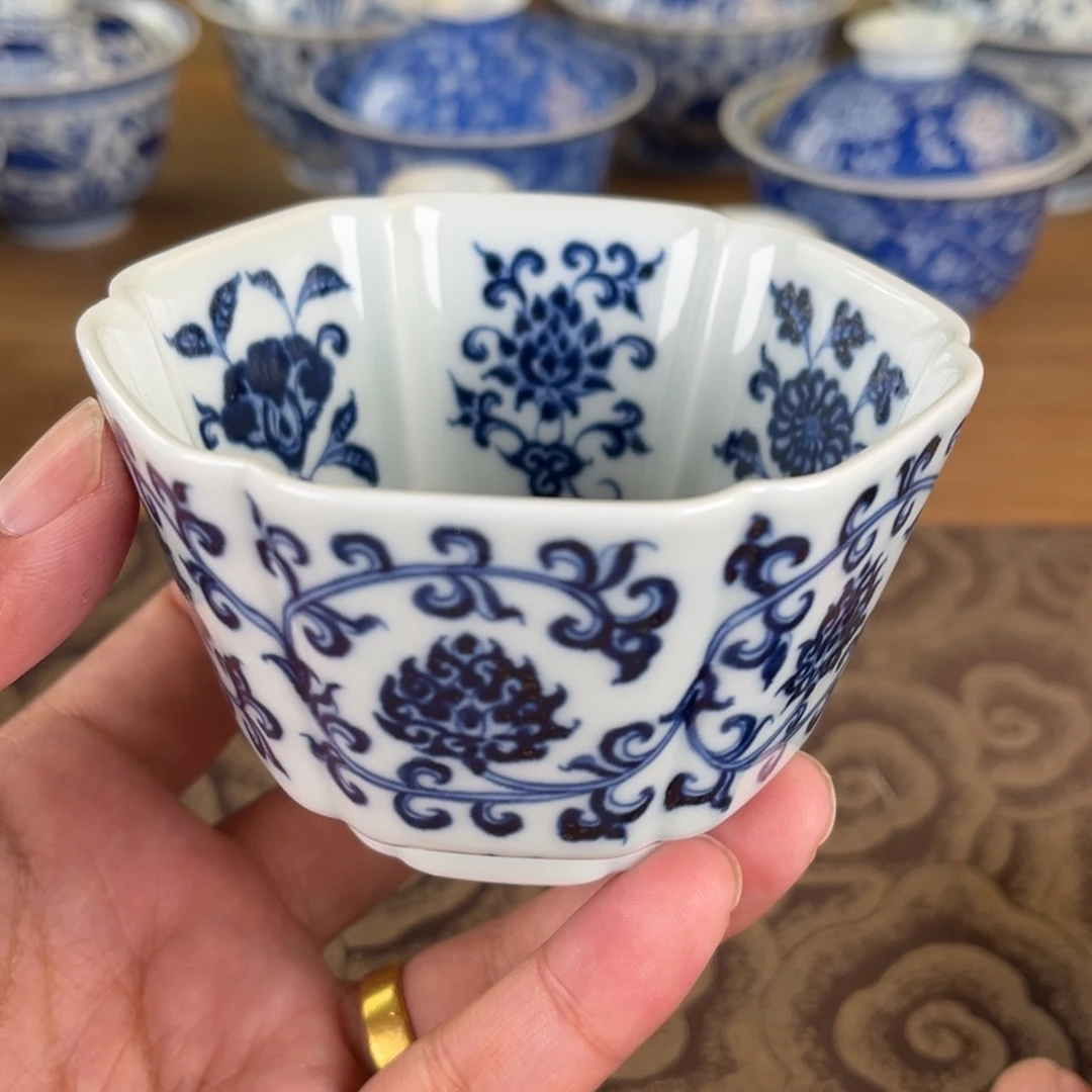 瓷片景德镇陶瓷杯子