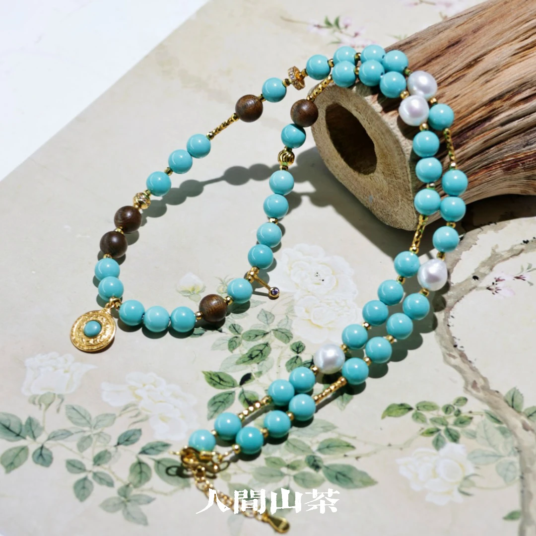 人间山茶 C19-2817 檀木项链 多样性发其一