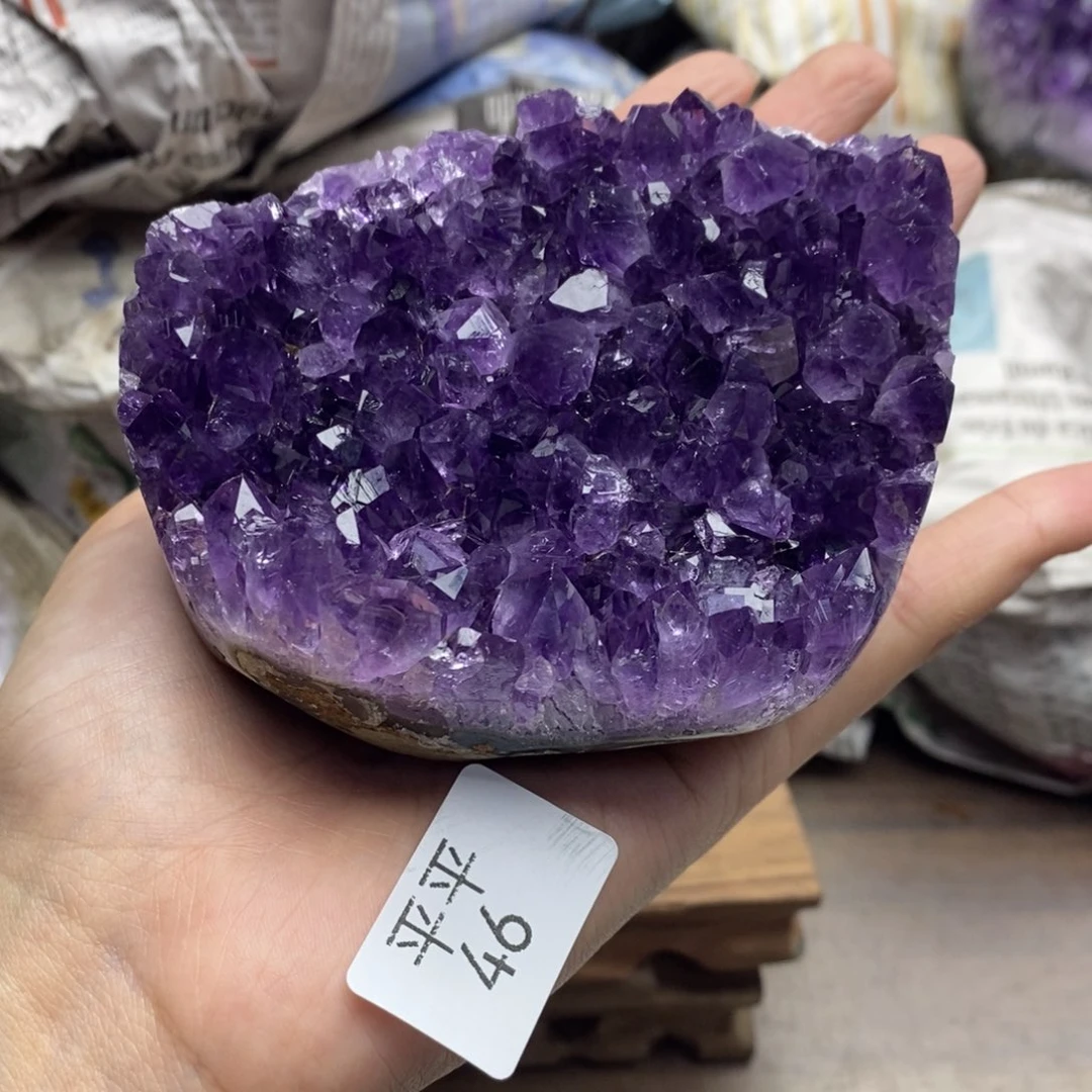 未镶嵌珠宝半成品紫晶
