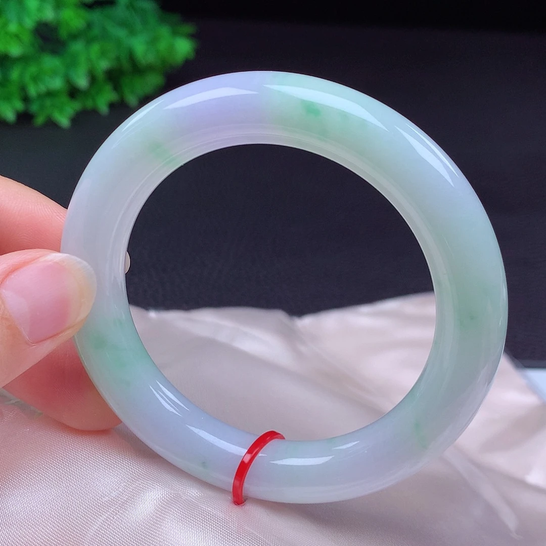 翡翠未镶嵌手镯55圈681603