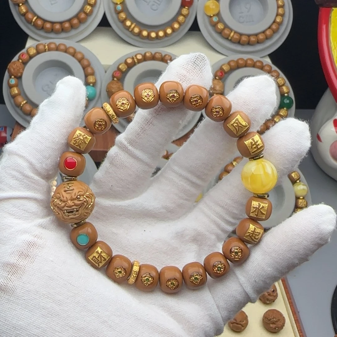 吊坠猴头核桃全品老型猴头手串私人订制满贯捡漏