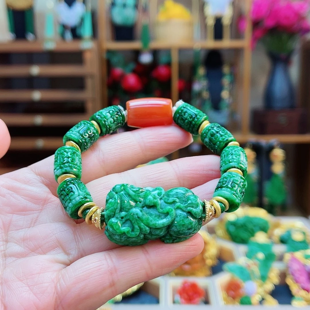 合金手串翡翠48小时鉴赏期