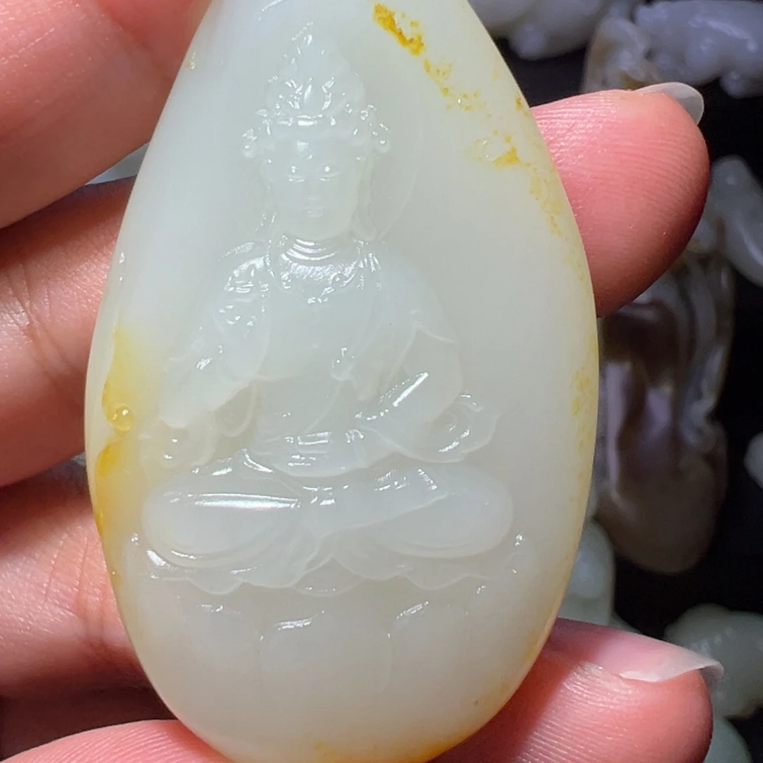 房***颈饰未镶嵌和田玉