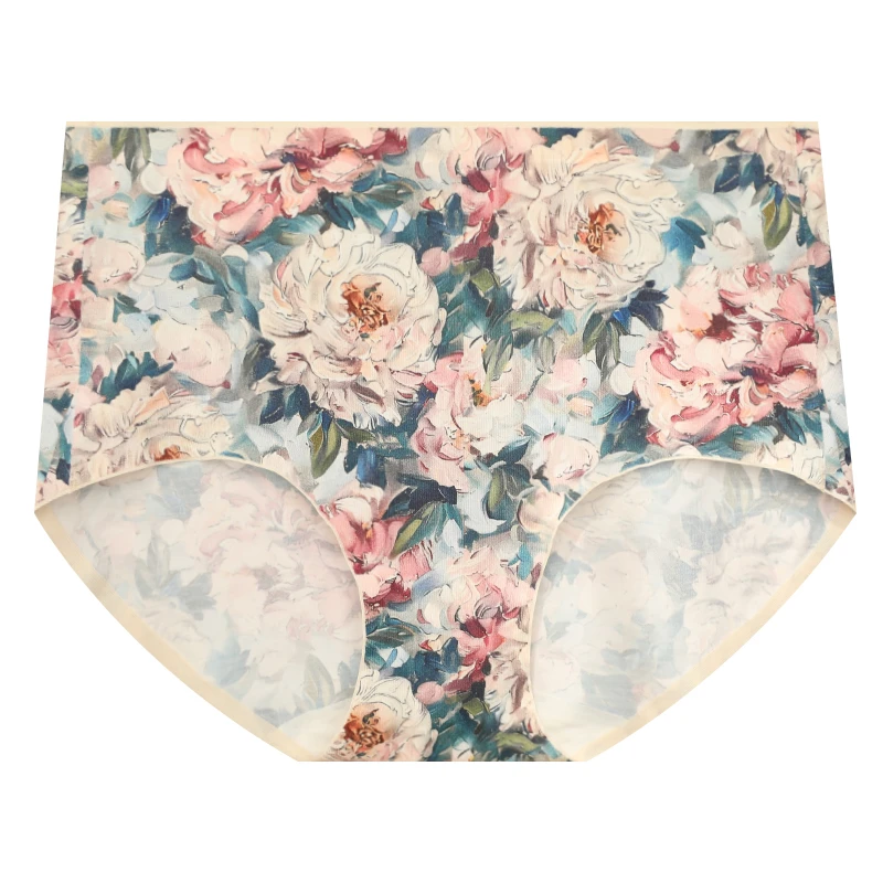 【女款集合款】原创艺术印花文艺自然无痕莫代尔男士内裤中腰平角裤