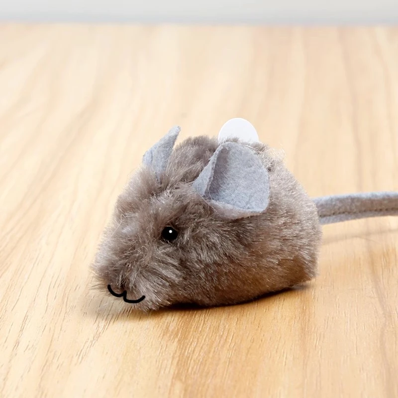 门挂发声逗猫棒-小老鼠