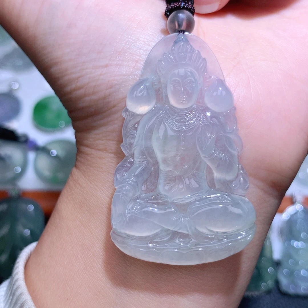 颈饰未镶嵌翡翠渡母