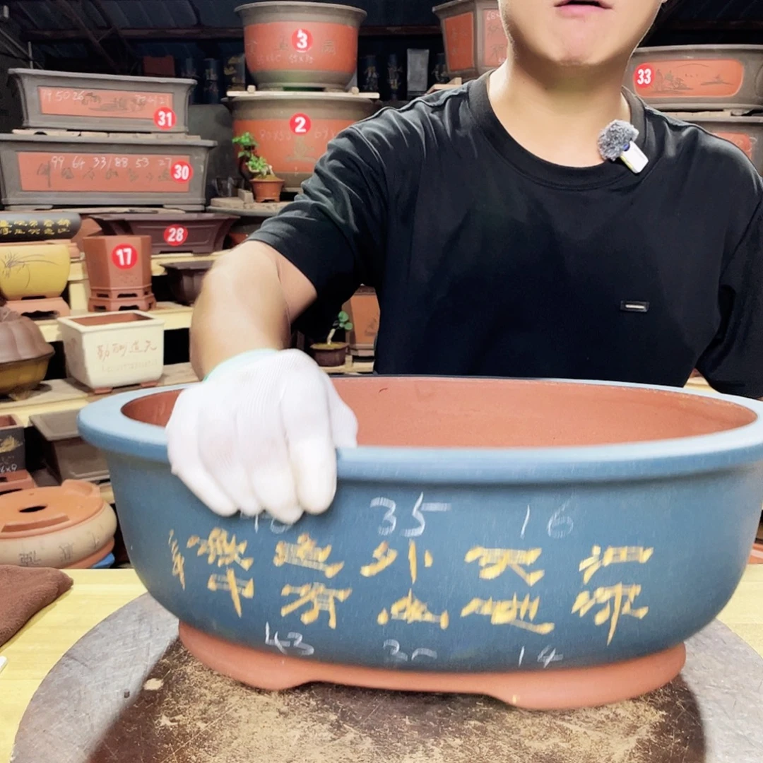 精品紫砂花盆工厂直销