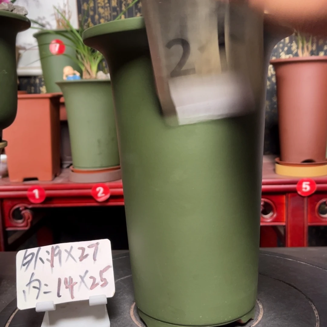 紫砂花盆紫砂花盆