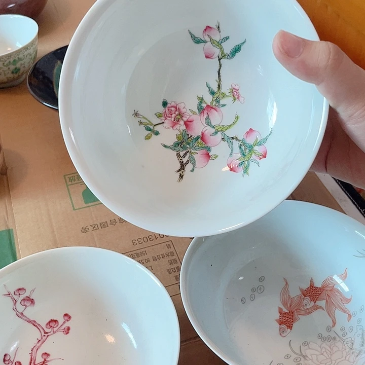 胖***胖瓷片景德镇现代工艺品