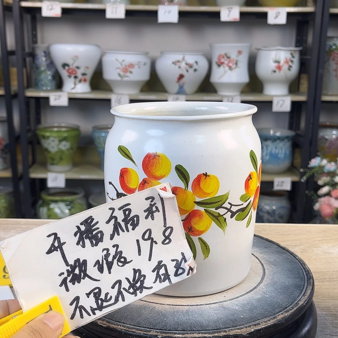 罐1xc景德镇陶瓷花盆