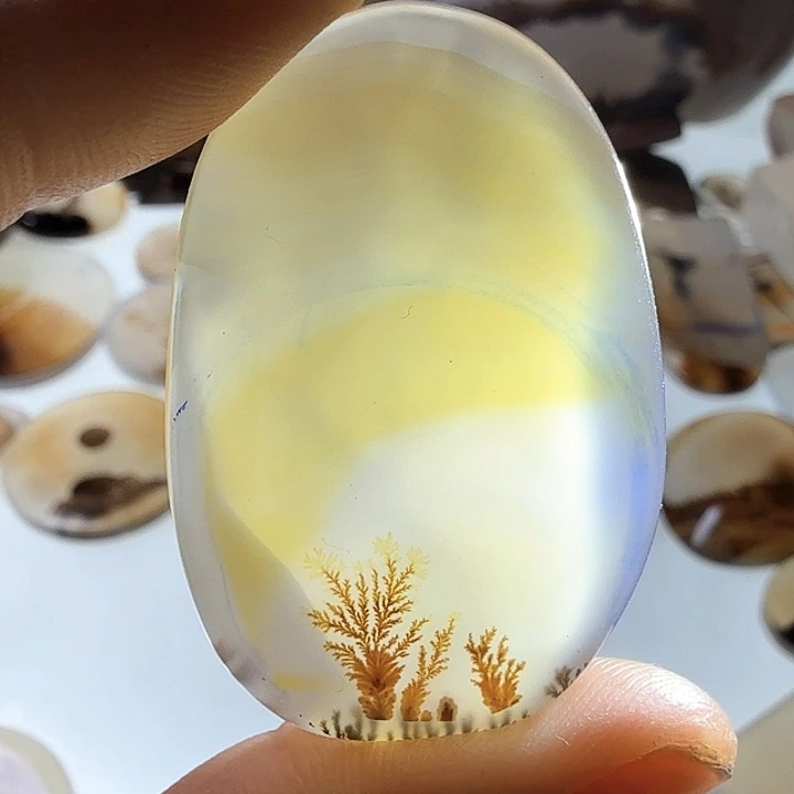 未镶嵌玛瑙/玉髓珠宝半成品