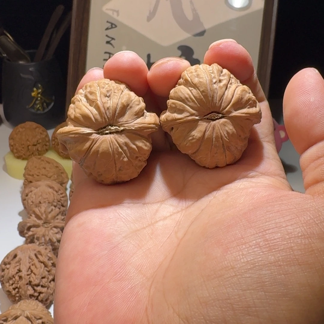 文玩核桃吊坠39尺寸南瓜饼