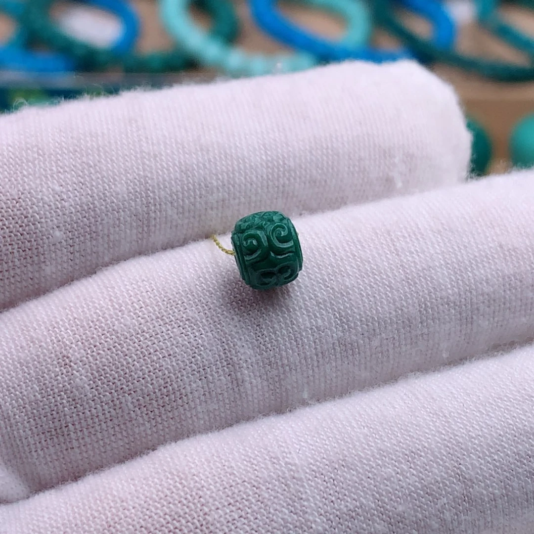 未镶嵌绿松石珠宝奇石6.9-5.7