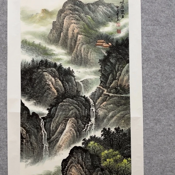 国画花鸟等图案和造型各异