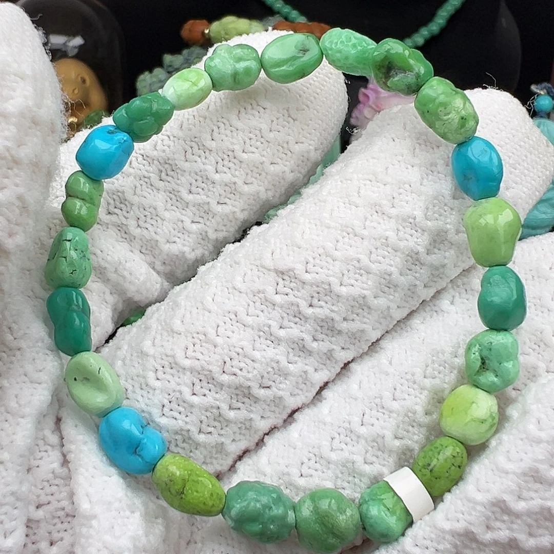 绿松石未镶嵌绿松石主播万丽