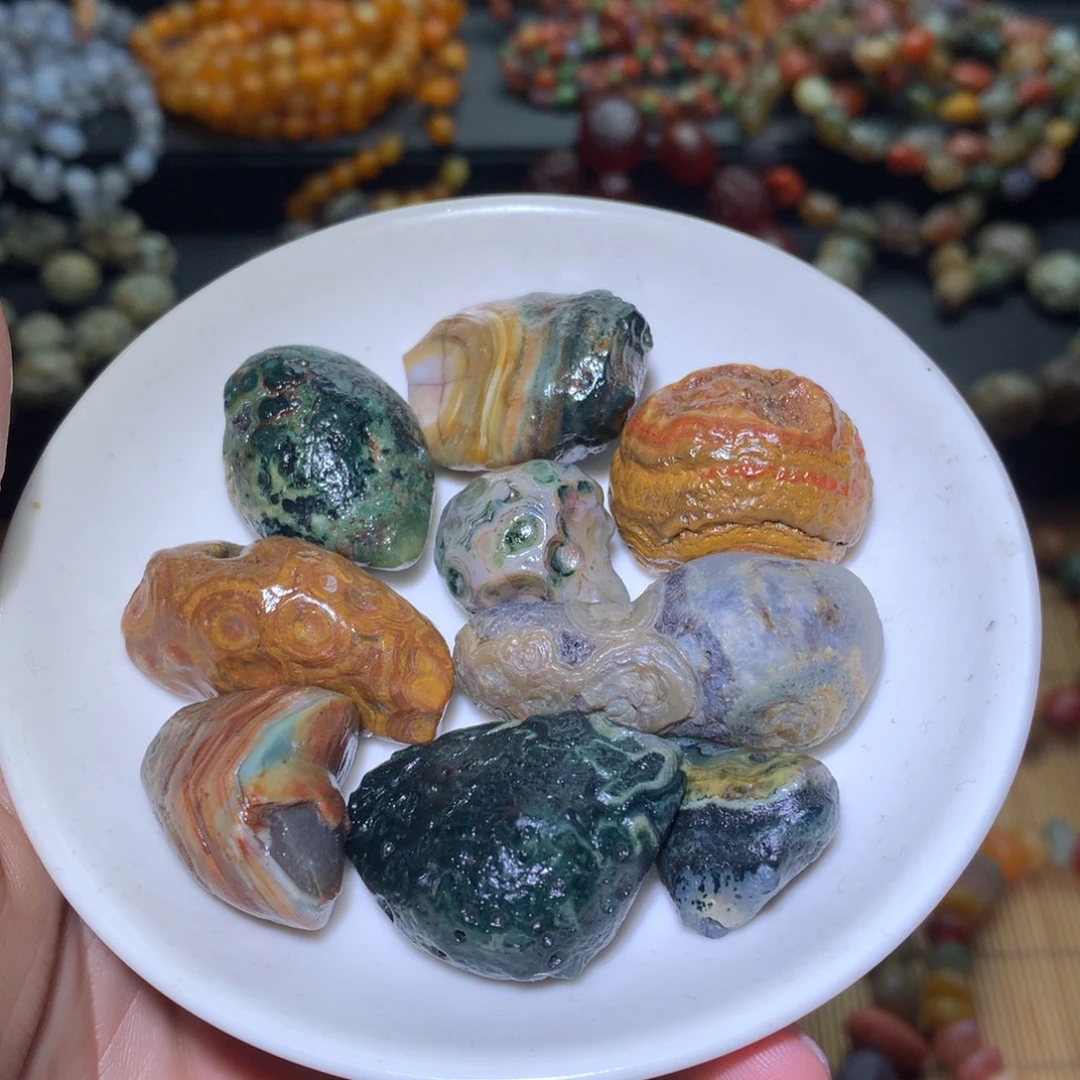 玛瑙/玉髓未镶嵌阿拉善戈壁玛瑙