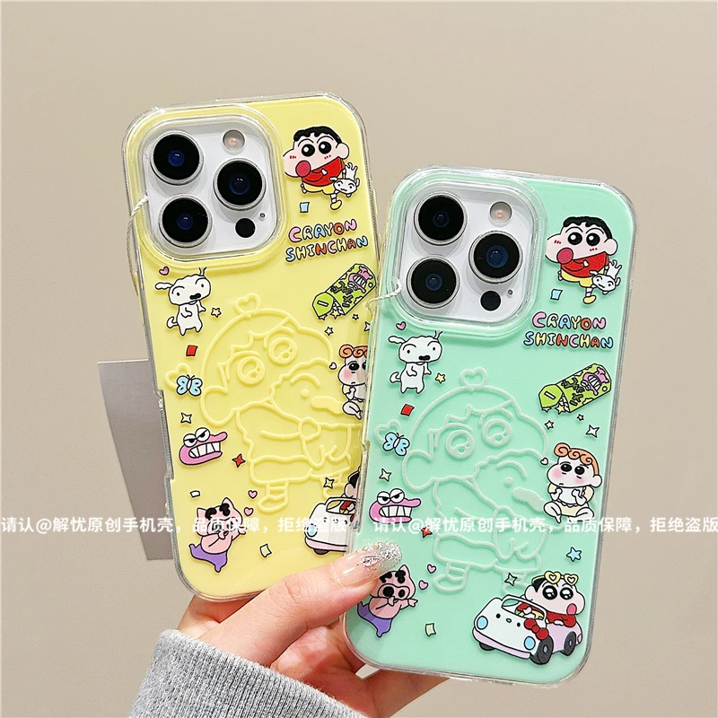 二合一果冻壳适用苹果16/iPhone手机壳15promax潮14/13爆款保护套