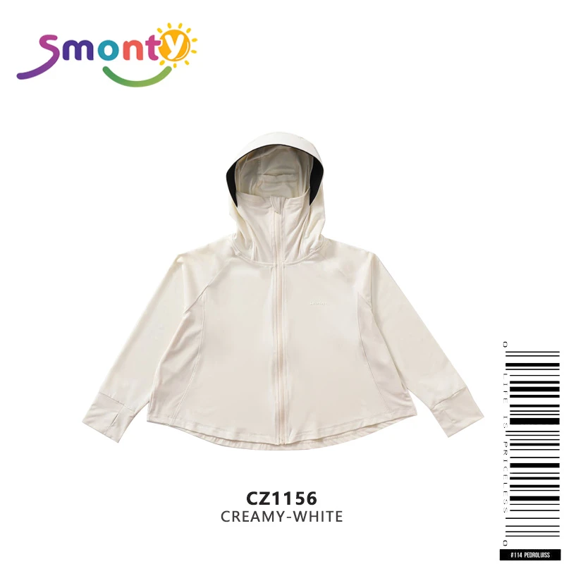 【亲子原纱斗篷式防晒衣】超薄户外夏季轻量化凉感纱线防晒服UPF50+