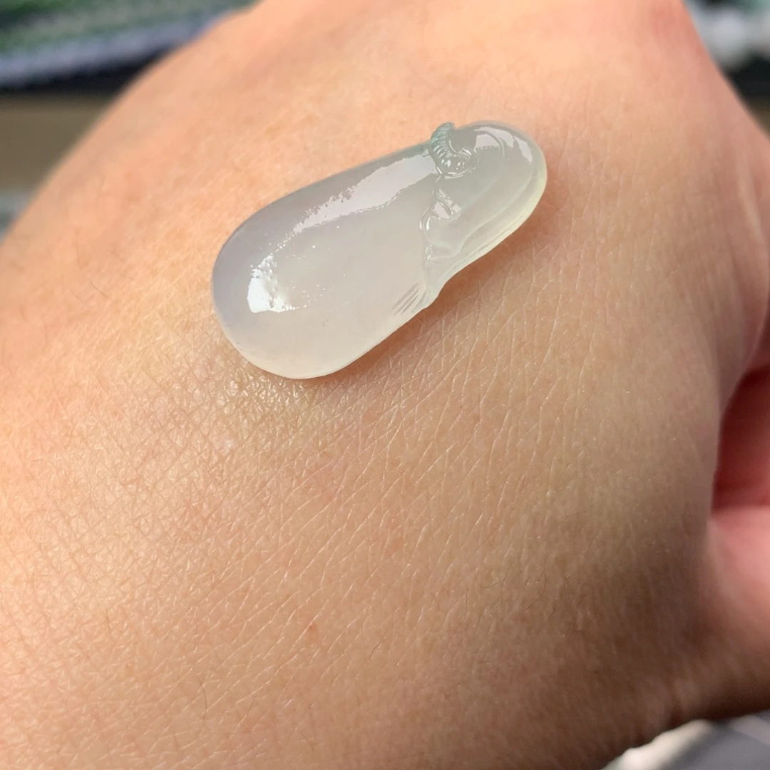 未镶嵌定制翡翠钱袋