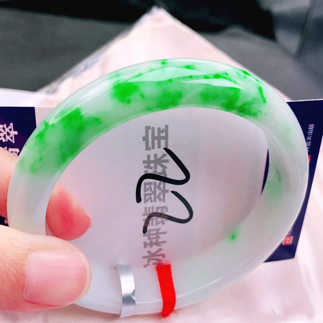 翡翠未镶嵌手镯缅甸天然a货翡翠手镯