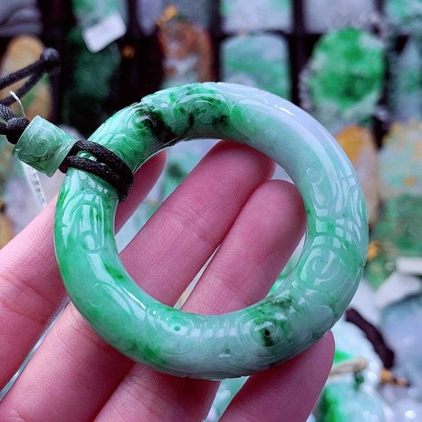 【闪购商品】翡翠颈饰未镶嵌挂件