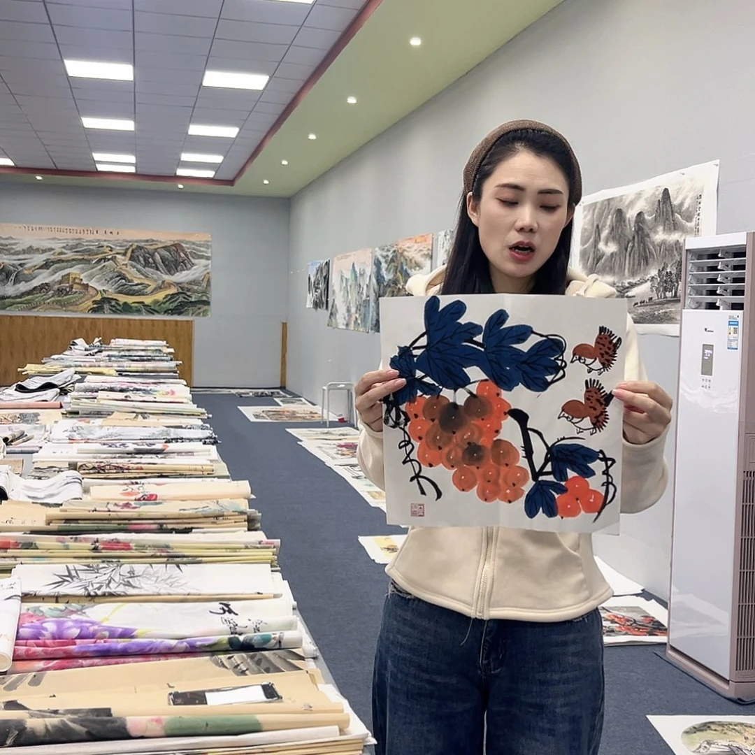 国画国画纯手绘作品