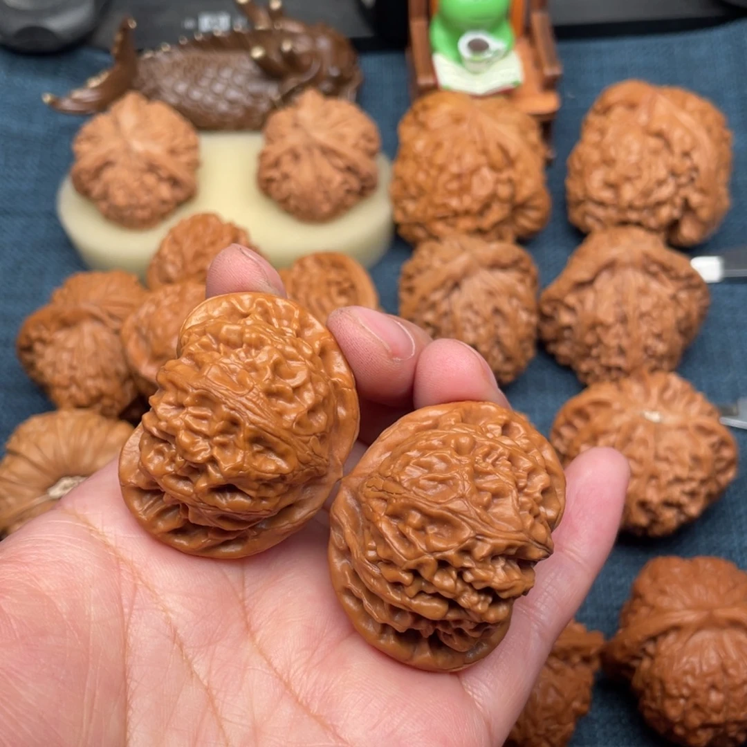 文玩核桃把件41精品满肉宫灯全品