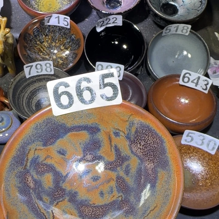 茶盏福建盏茶器平口