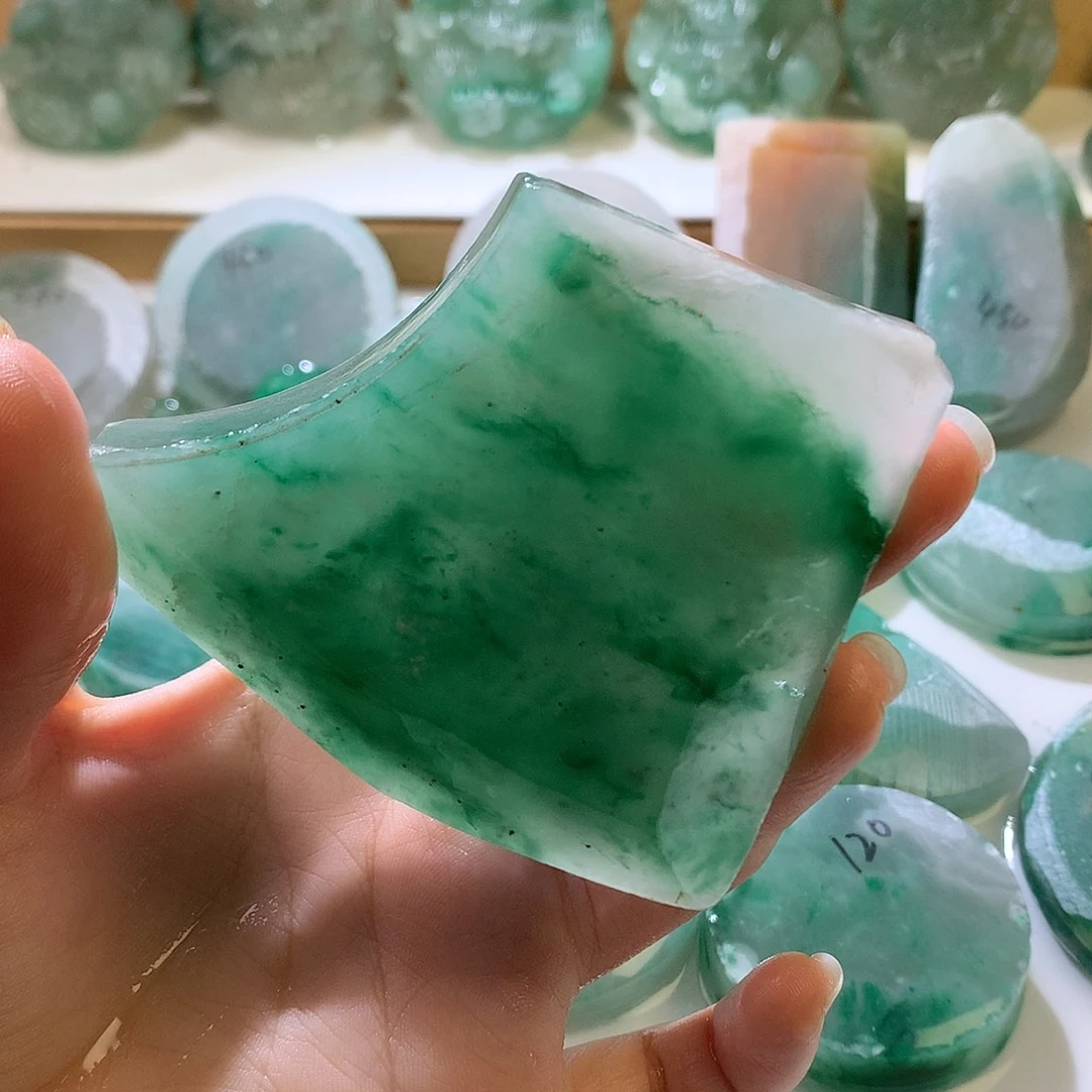石英质玉未镶嵌珠宝半成品